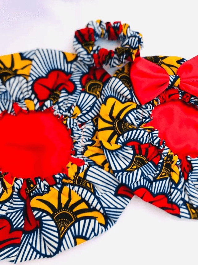 Minion duo bonnet satin/wax ( comme maman)