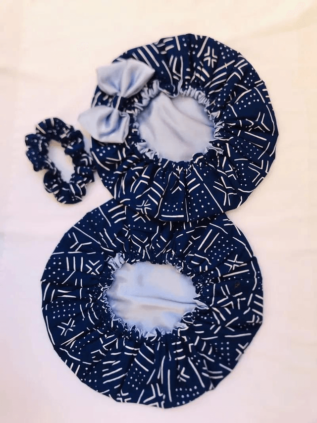 Minion duo bonnet satin/wax ( comme maman)