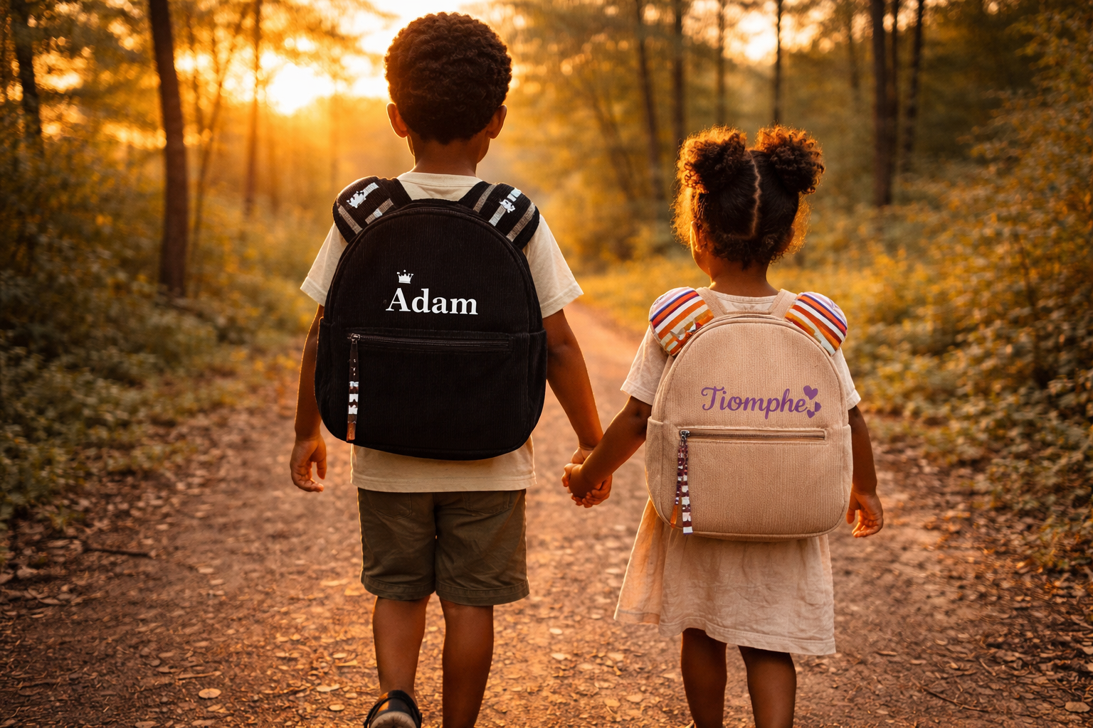 Sac à dos personnalisé “Kiburi” – Un cadeau unique qui accompagne chaque aventure