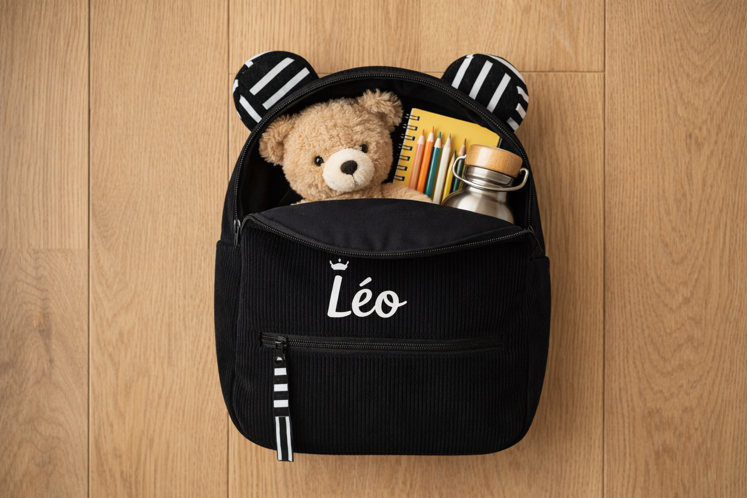 Sac à dos personnalisé “Kiburi” – Un cadeau unique qui accompagne chaque aventure