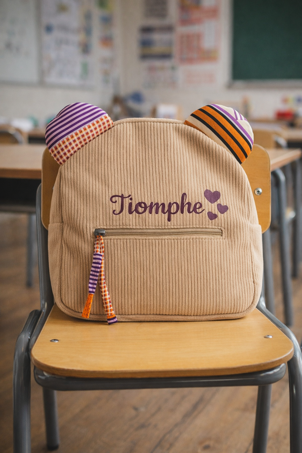 Sac à dos personnalisé “Kiburi” – Un cadeau unique qui accompagne chaque aventure