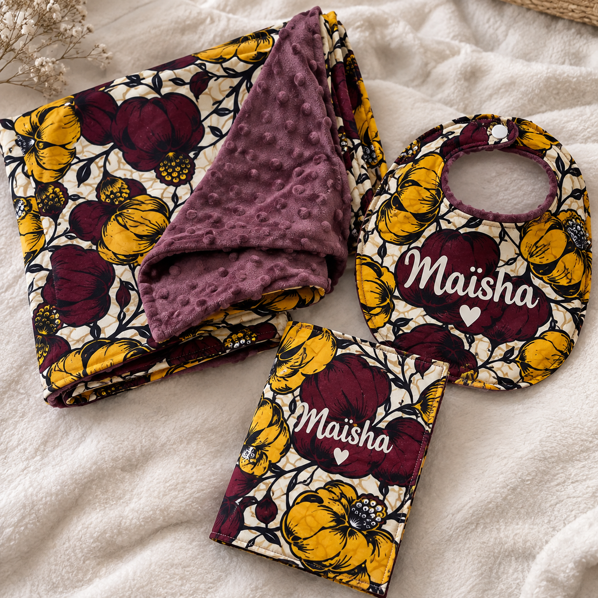 Coffret naissance personnalisé Wax & Minky